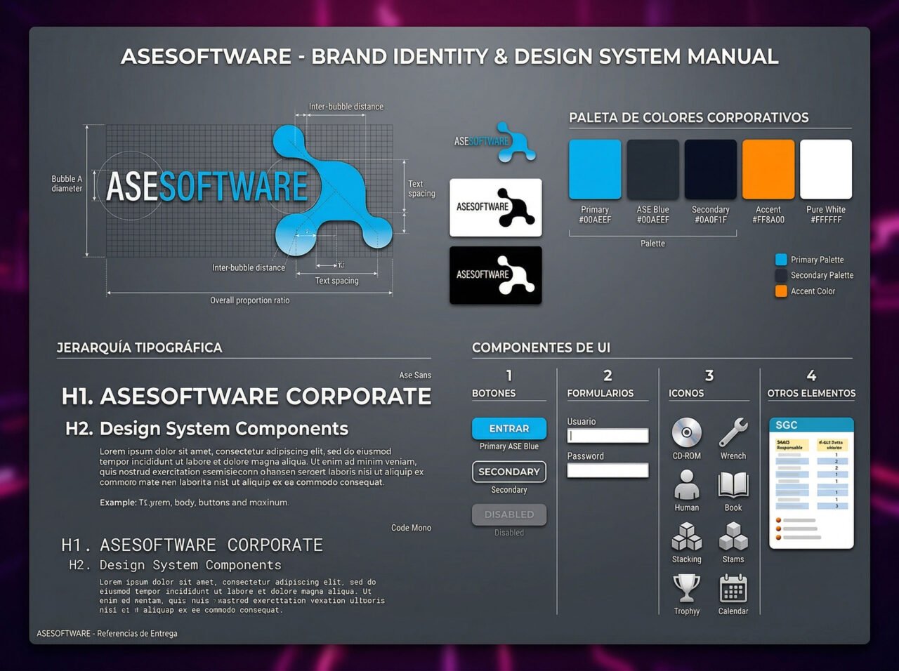 Asesoftware - Gabitron: Diseño web y gráfico, UX/UI, Branding